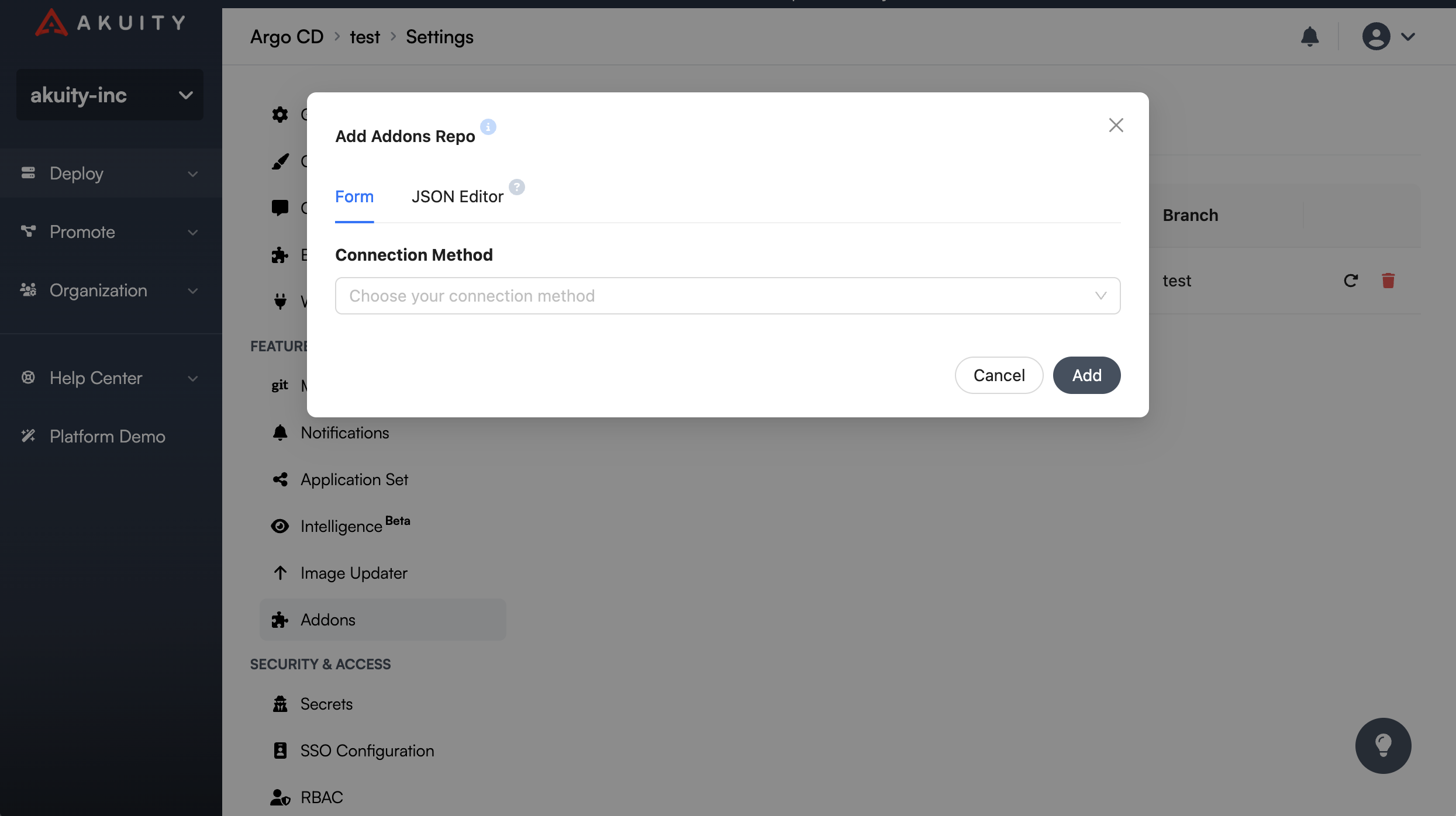 Add Addons Repo