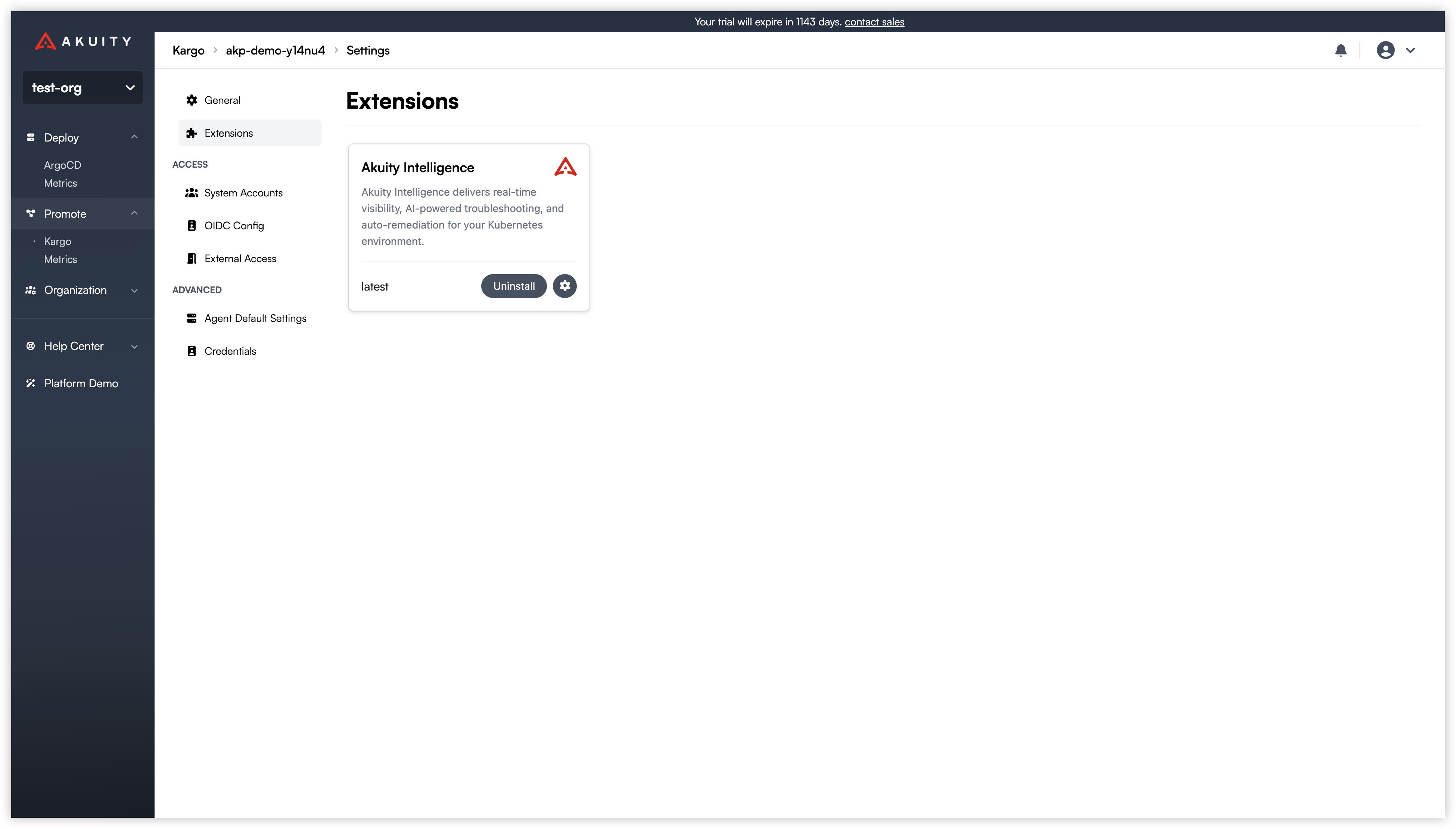 Kargo extension
