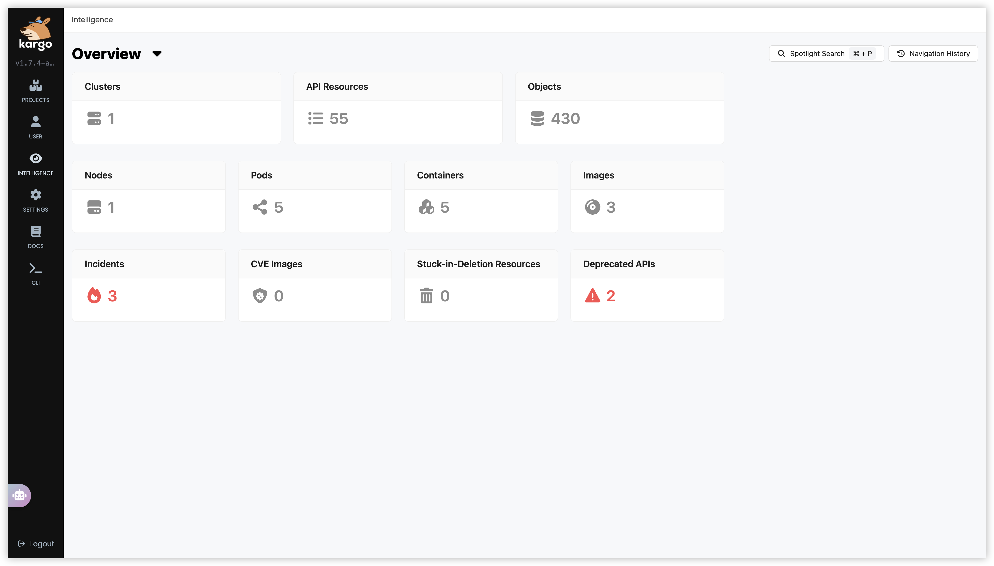 Kargo UI