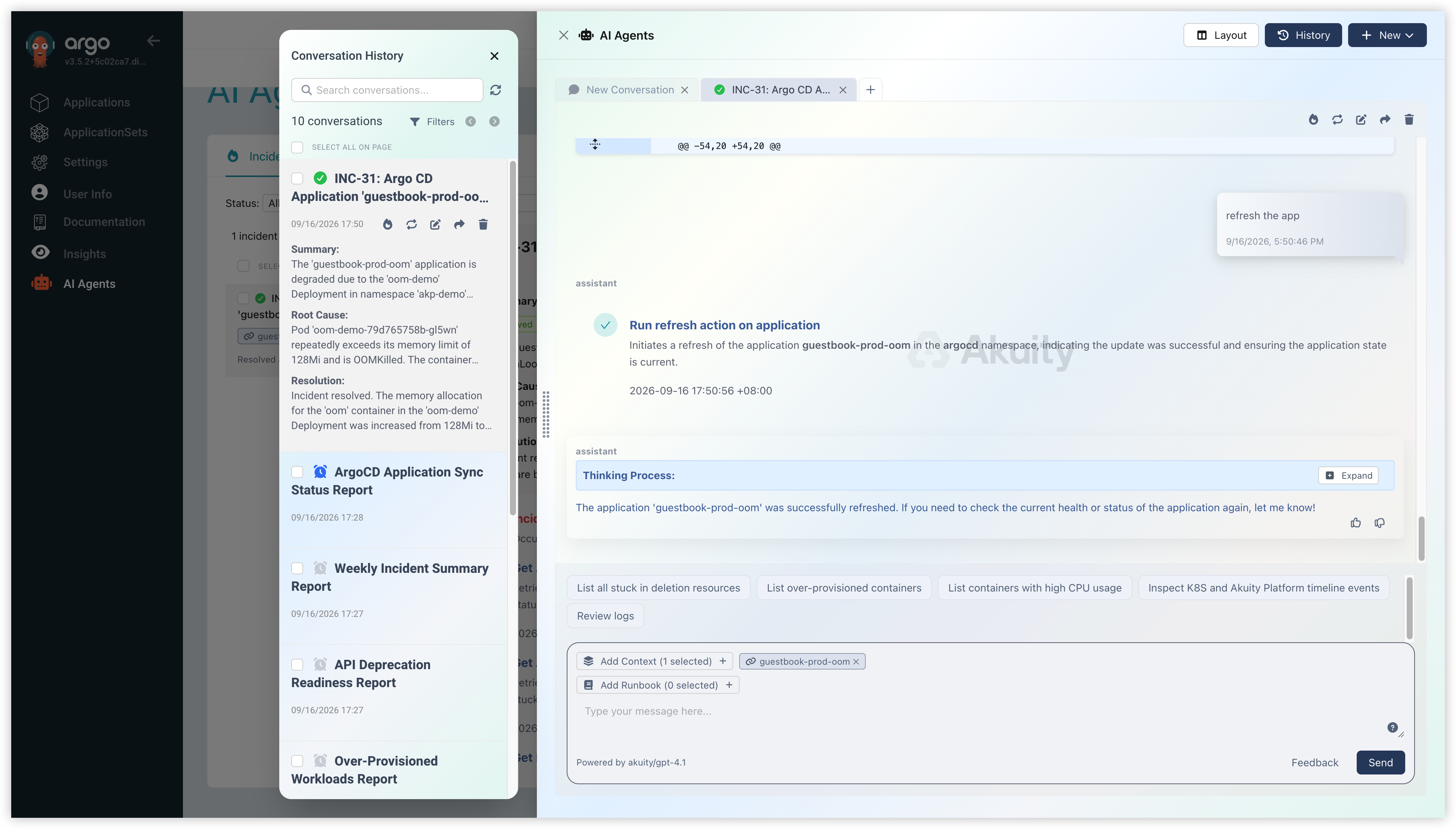 Refresh App