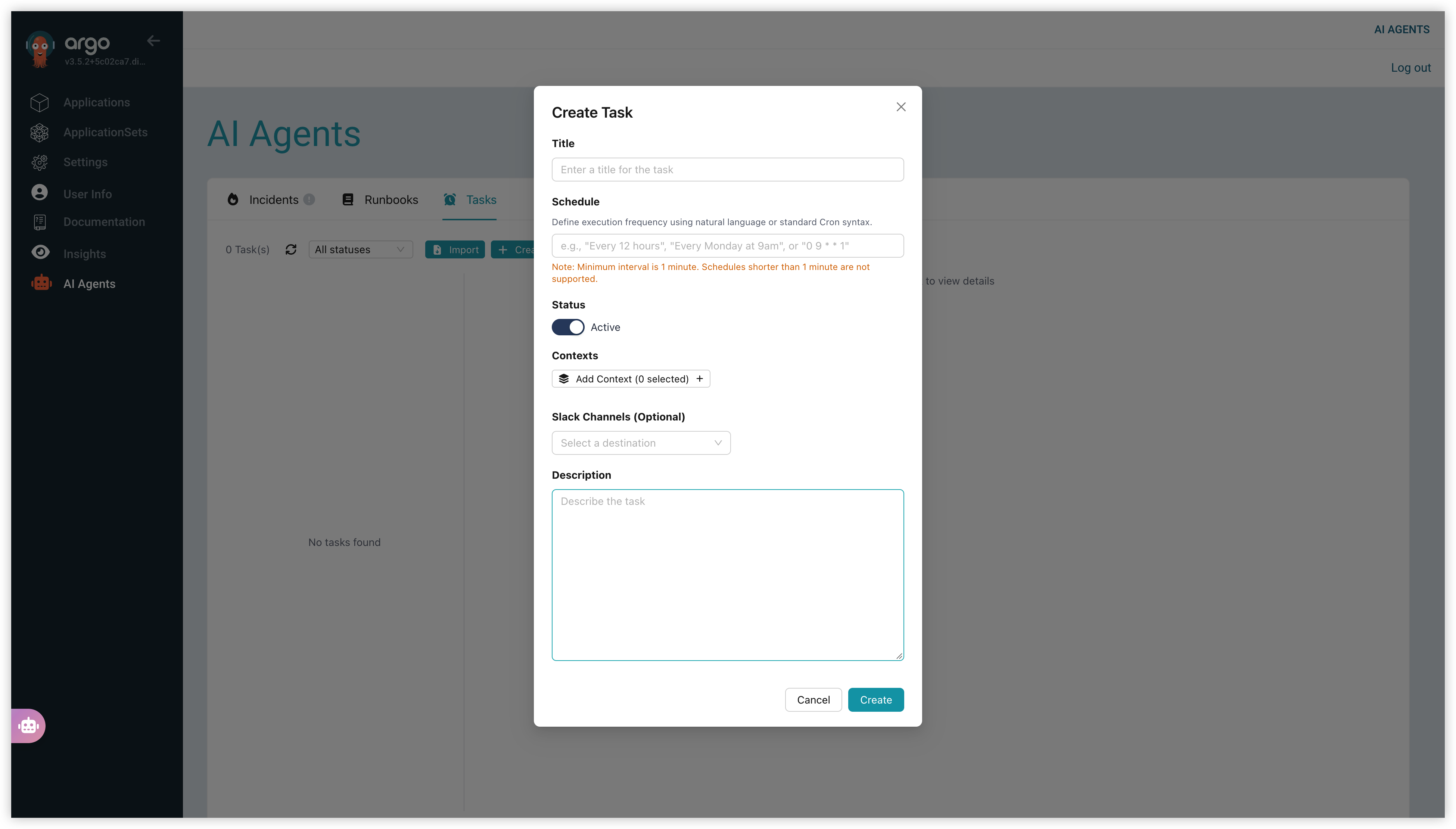 Create Task