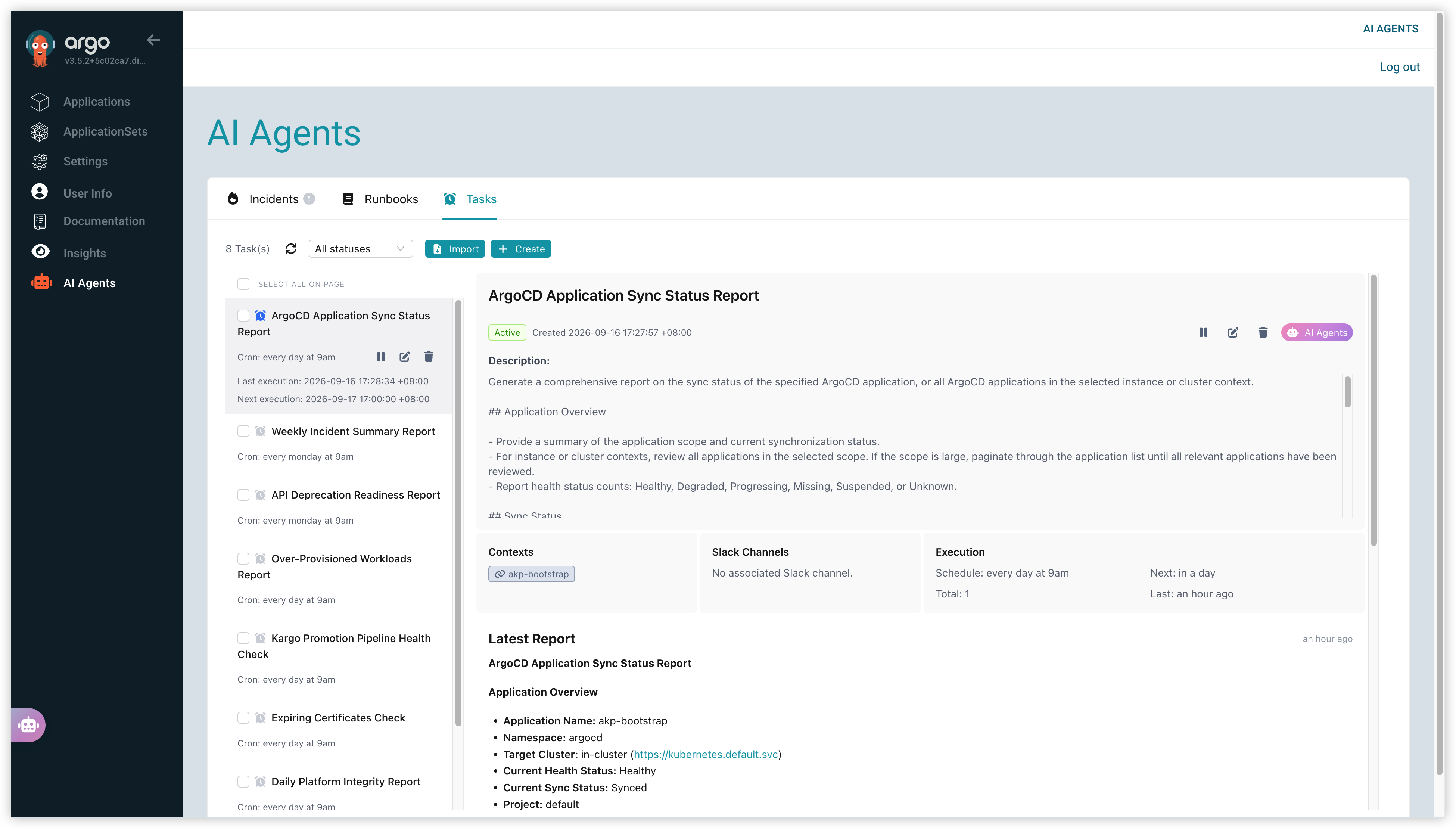 Task Detail