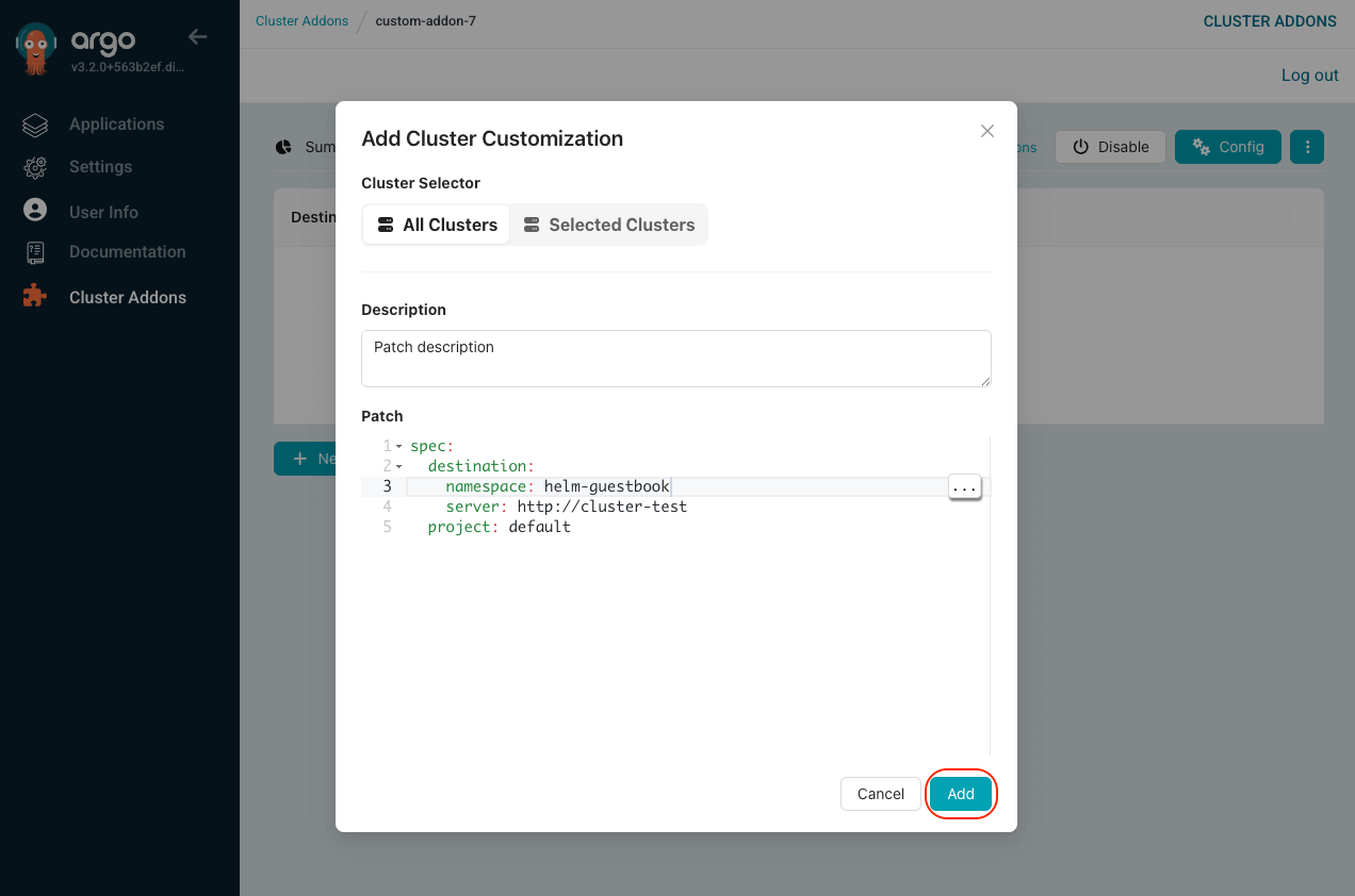 Addon Application