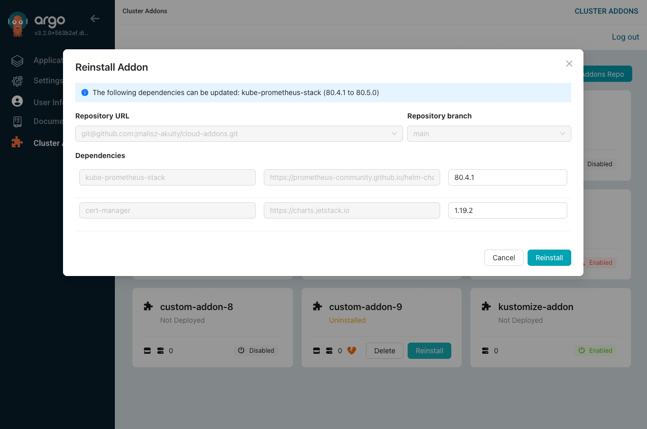 Marketplace Reinstall