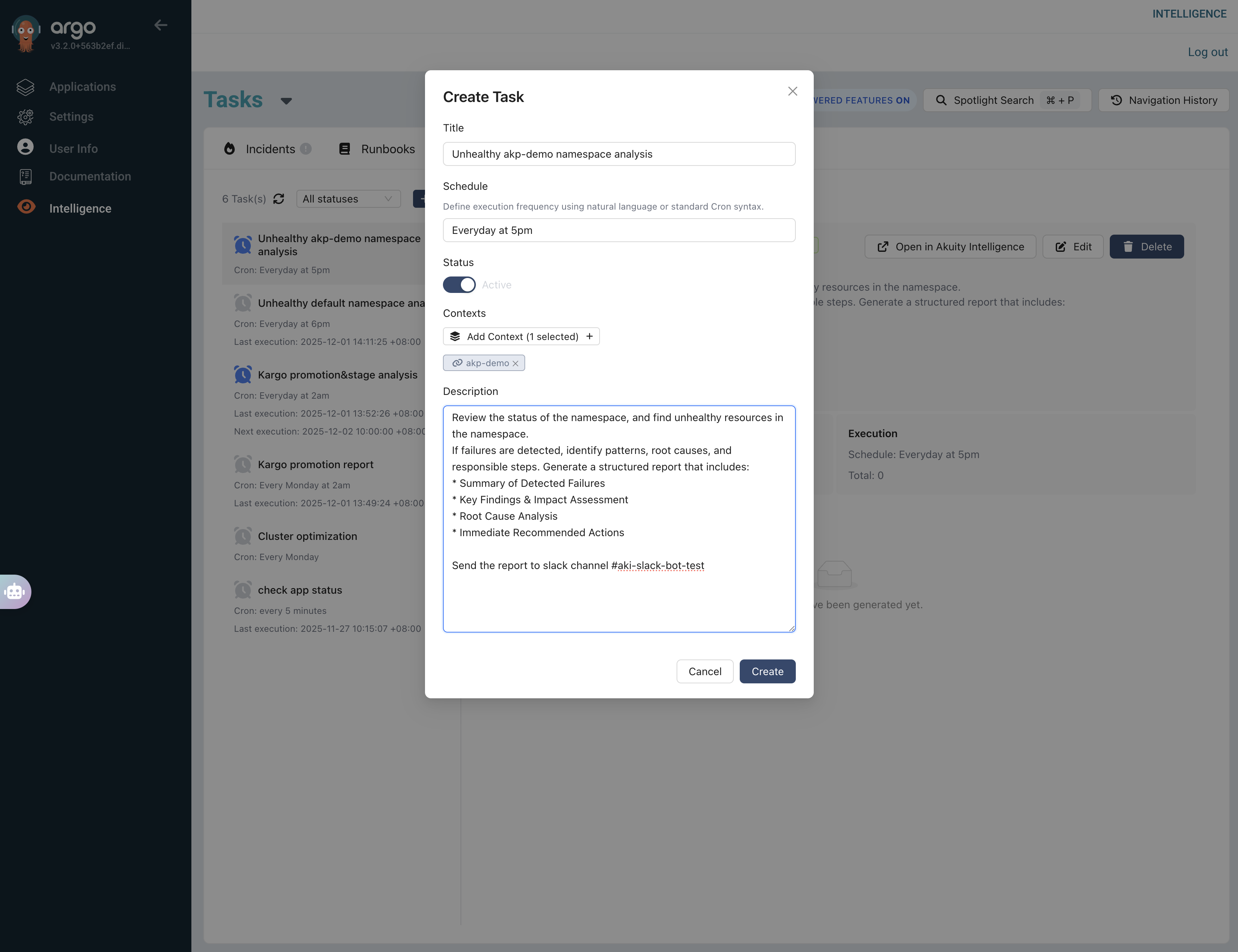 Create Task