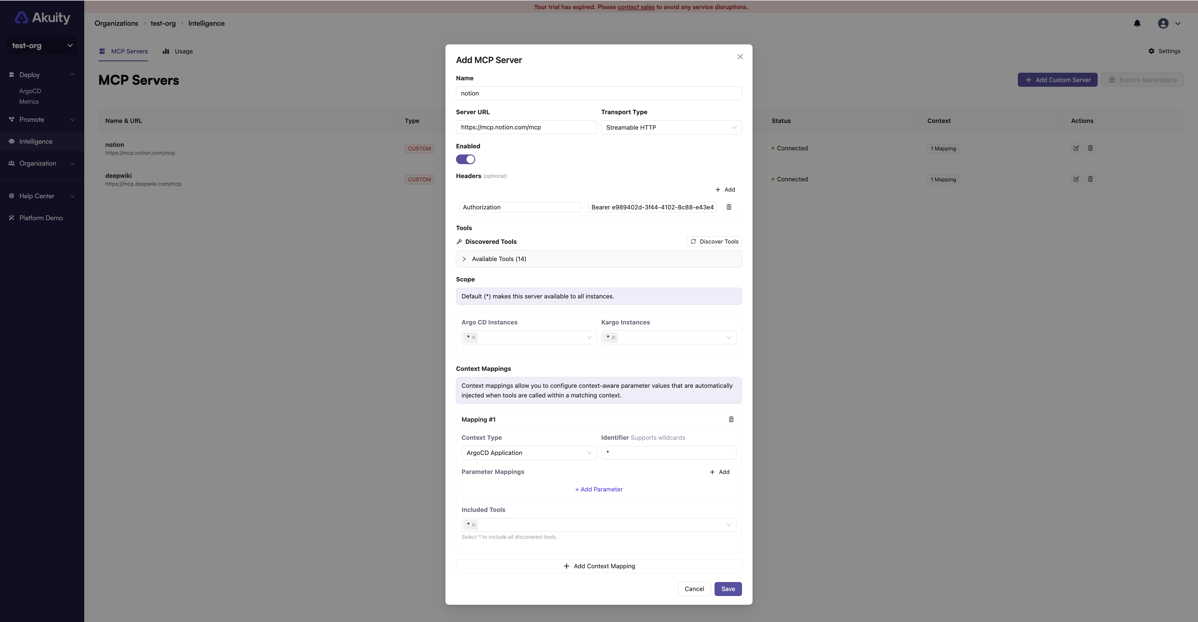 Add Custom MCP Server