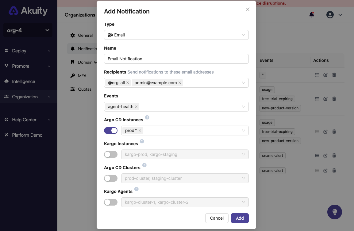 Email Setup