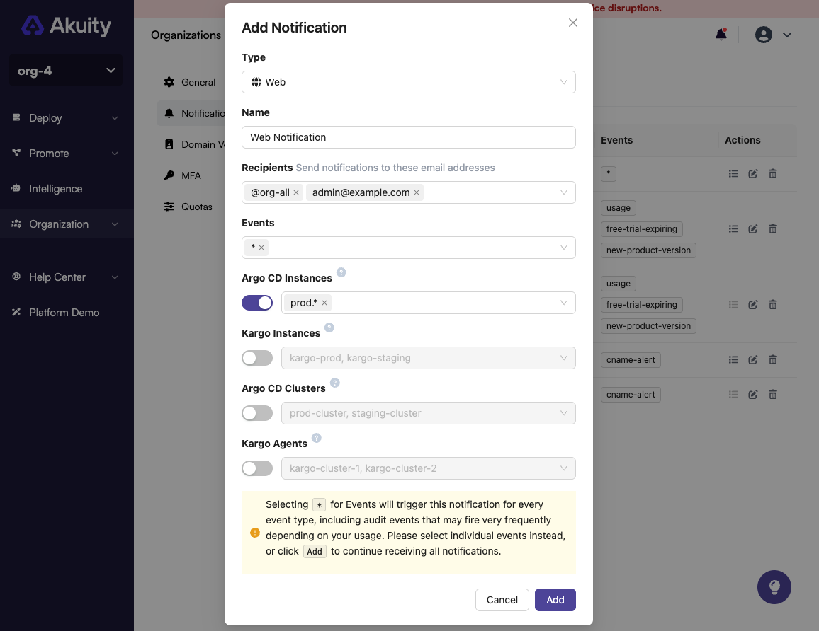 Email Setup